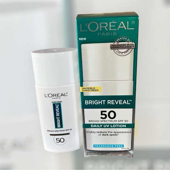 L'Oreal Paris Bright Reveal Daily UV Broad Spectrum SPF 50 Lotion - Picture 1 of 6